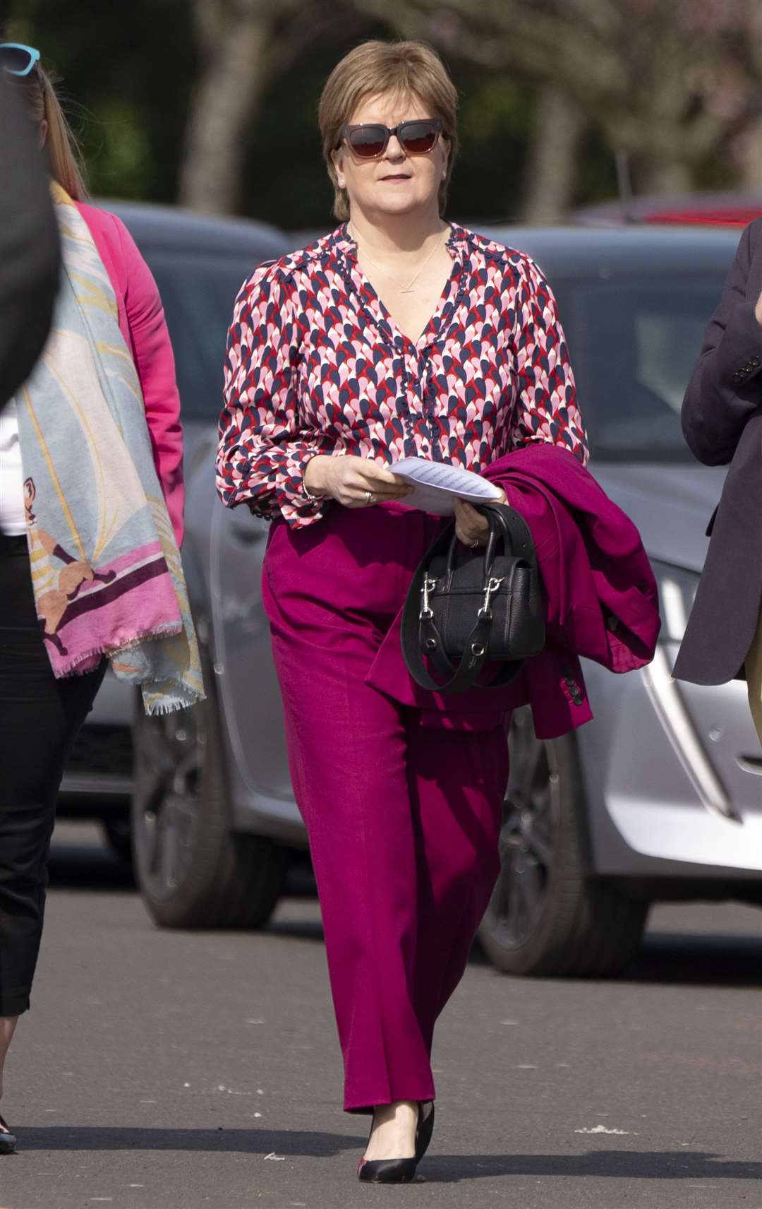 Former First Minister Nicola Sturgeon was among the speakers to pay tribute to Christina McKelvie (Jane Barlow/PA)