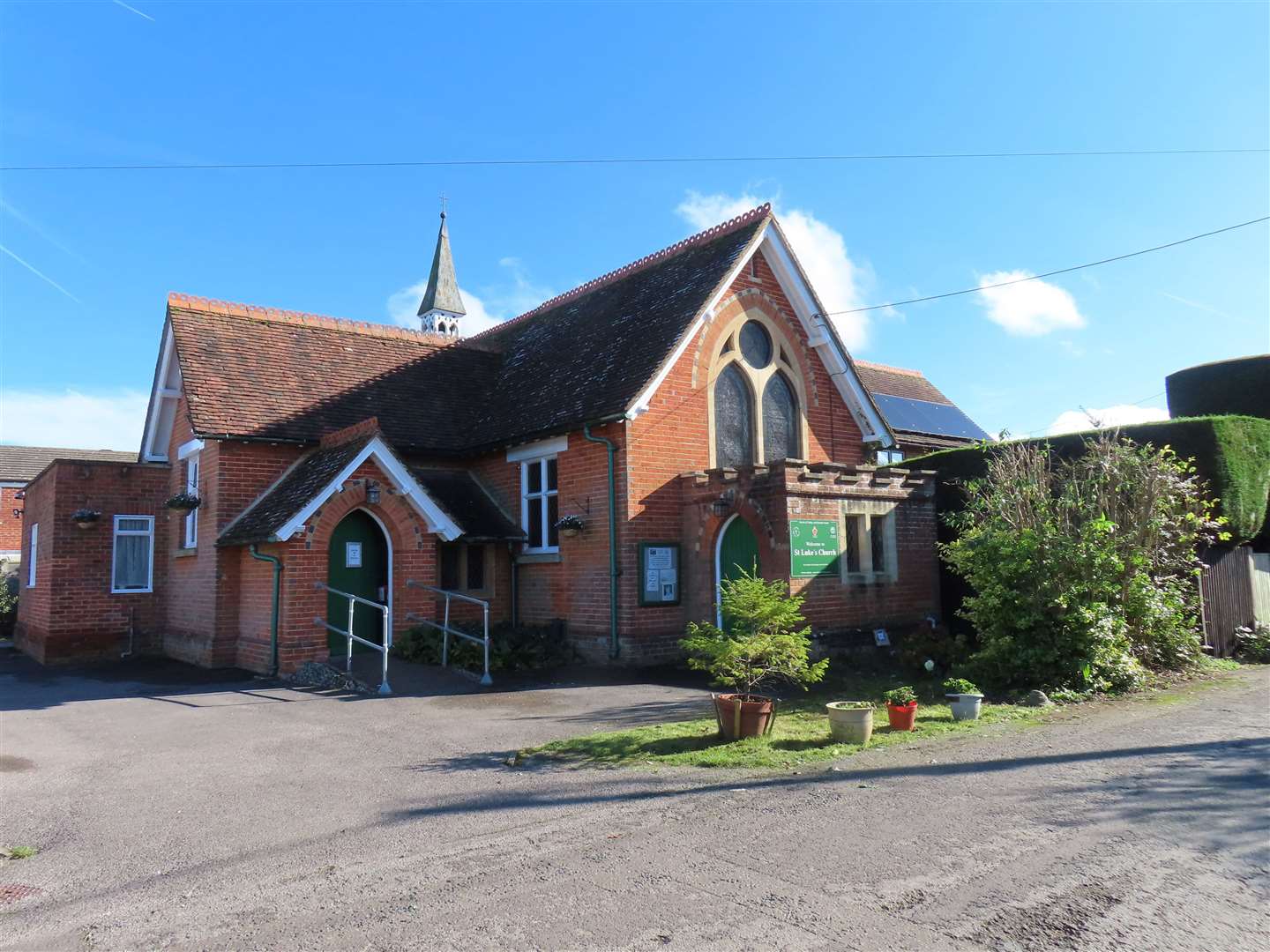 St Luke's Church in Pamber Heath
