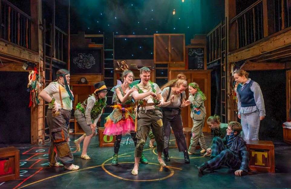 Watermill Youth Ensemble Wendy & Peter Pan Pic: Jamie Ledwith