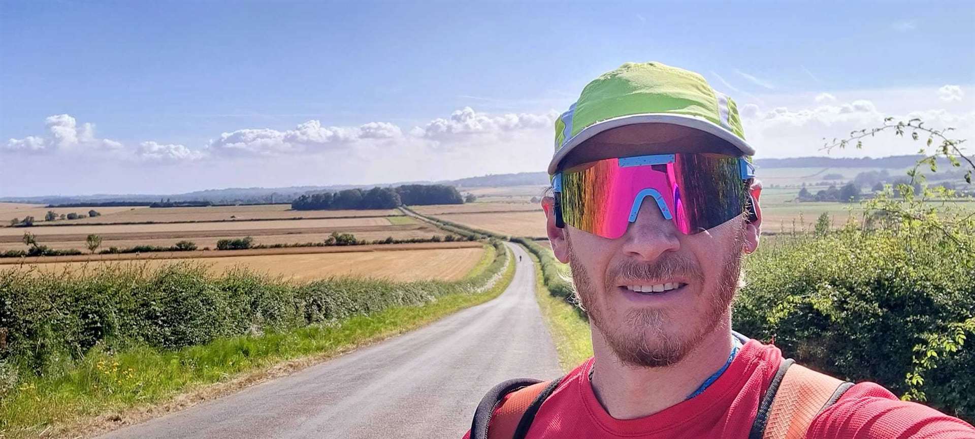 Newbury charity runner Greg Watson on his journey through the Midlands countryside