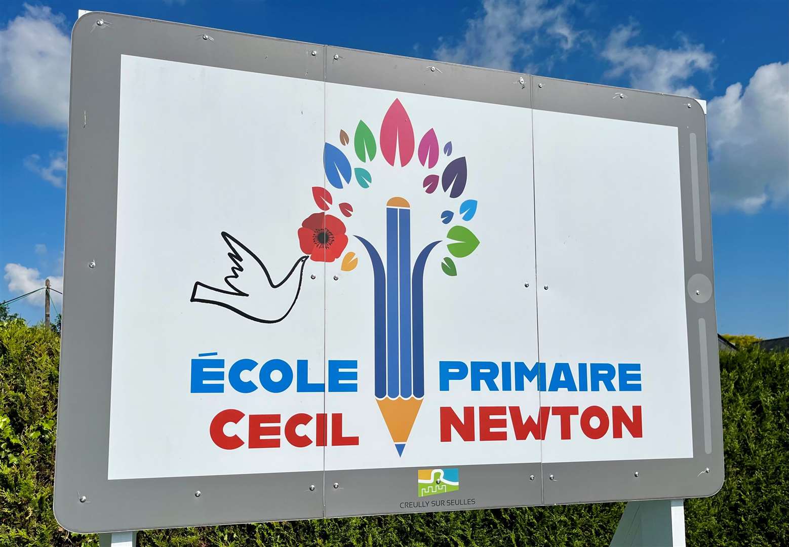 École Cecil Newton in Creully sur Seulles. Credit: Mirek Gosney