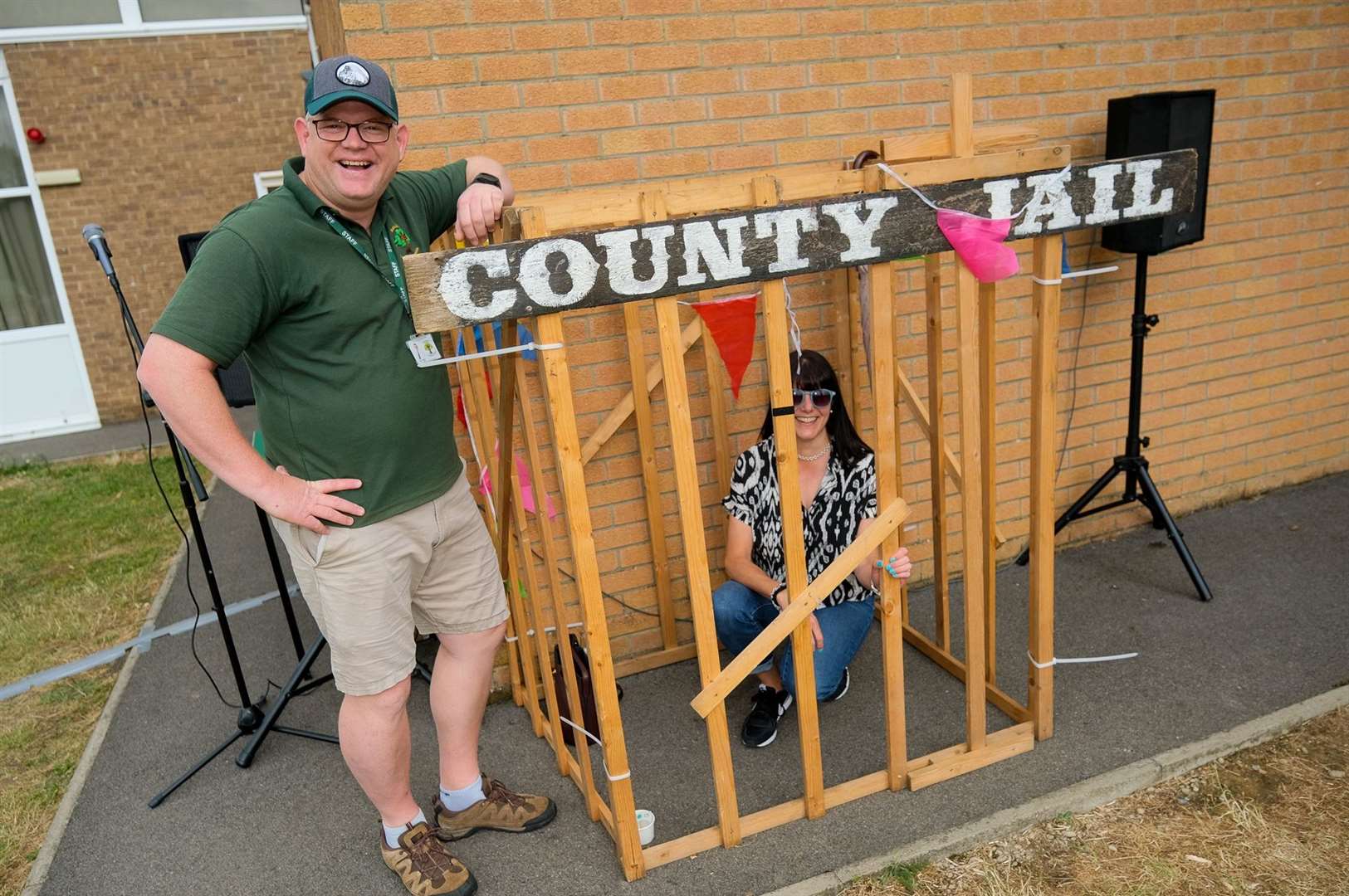 Headteacher, Andy Higgs, and his PA, Zoe Smith, stuck in prison