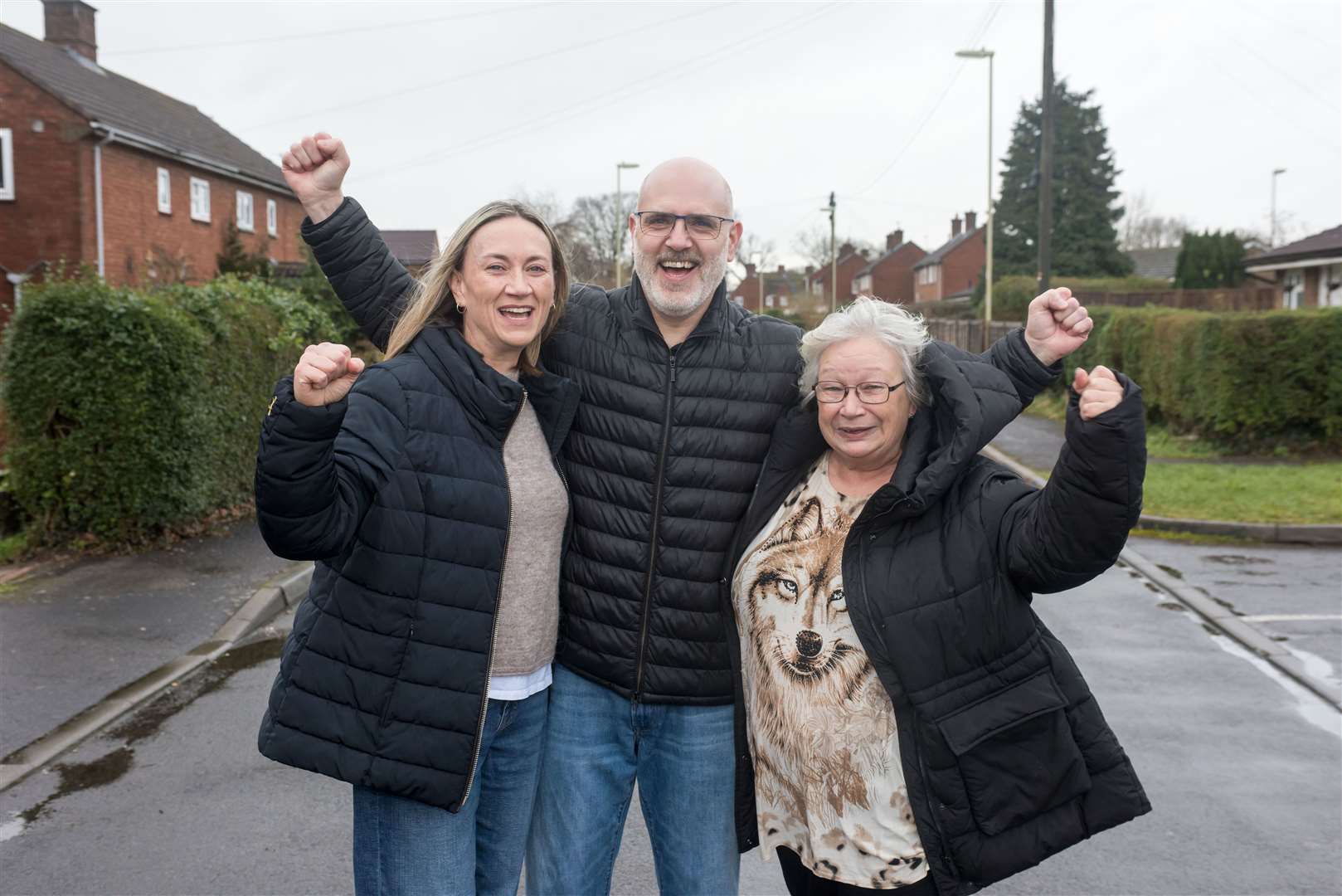 Sally and Alistair Murrey and Sian Black