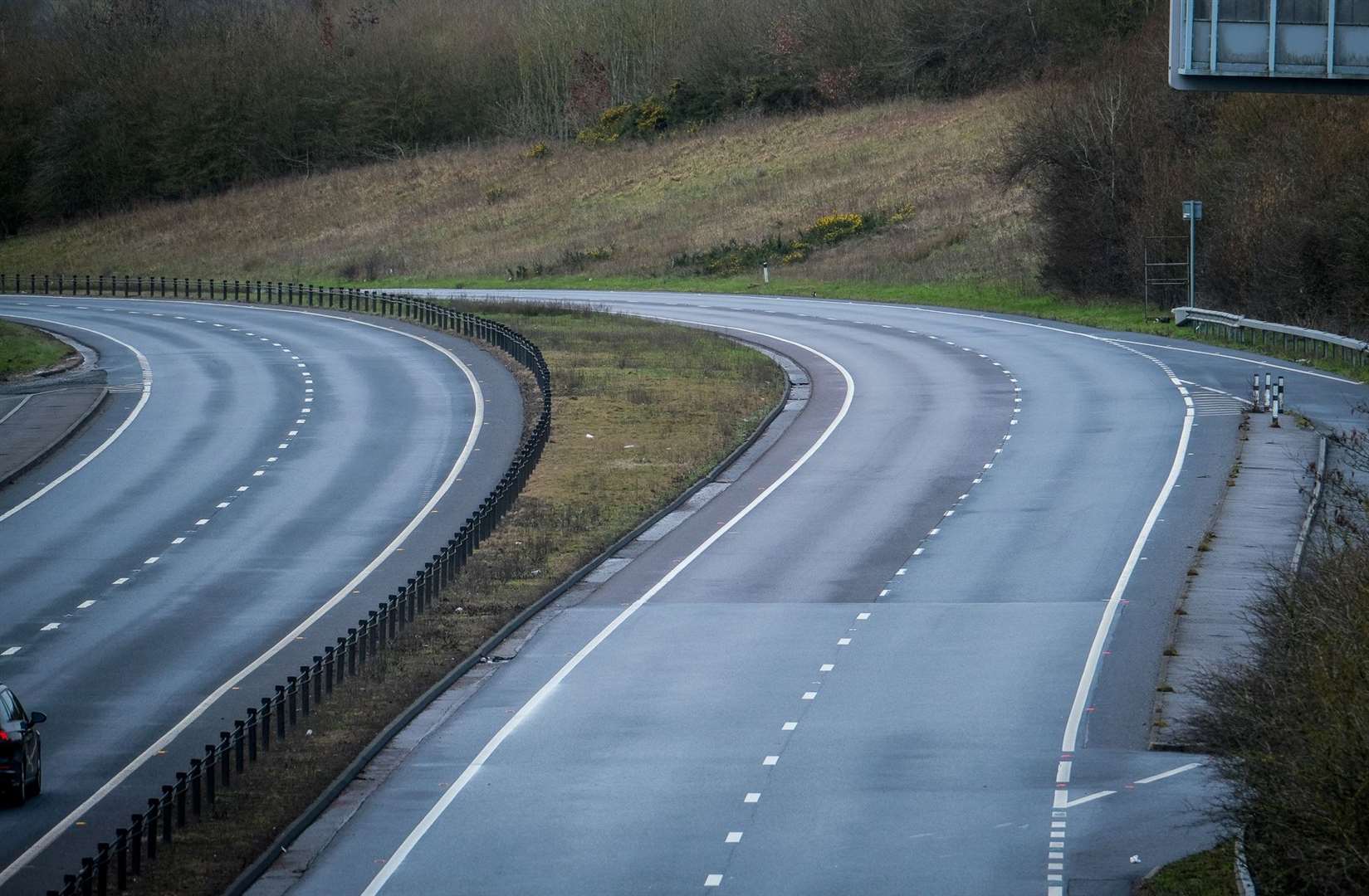 A34 closed