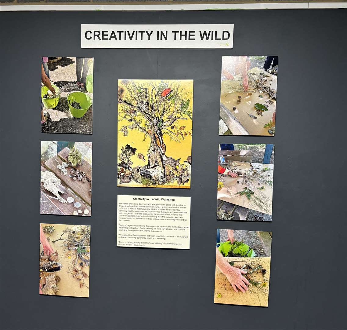 Recovery in Mind exhibition at The Base Greenham
