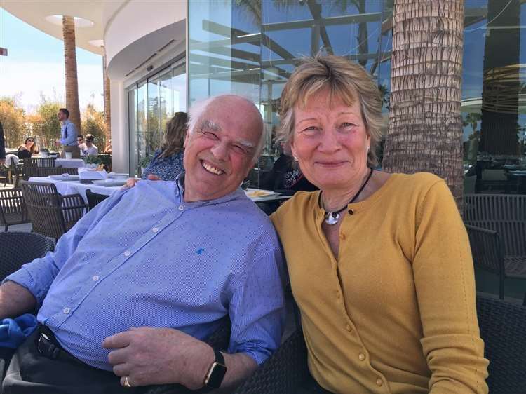 Sir Richard Sutton and Anne Schreiber (Family handout/PA)