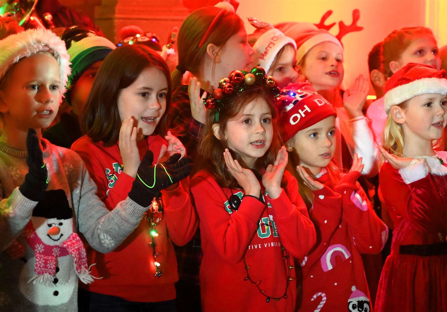 Hungerford Christmas light switch on