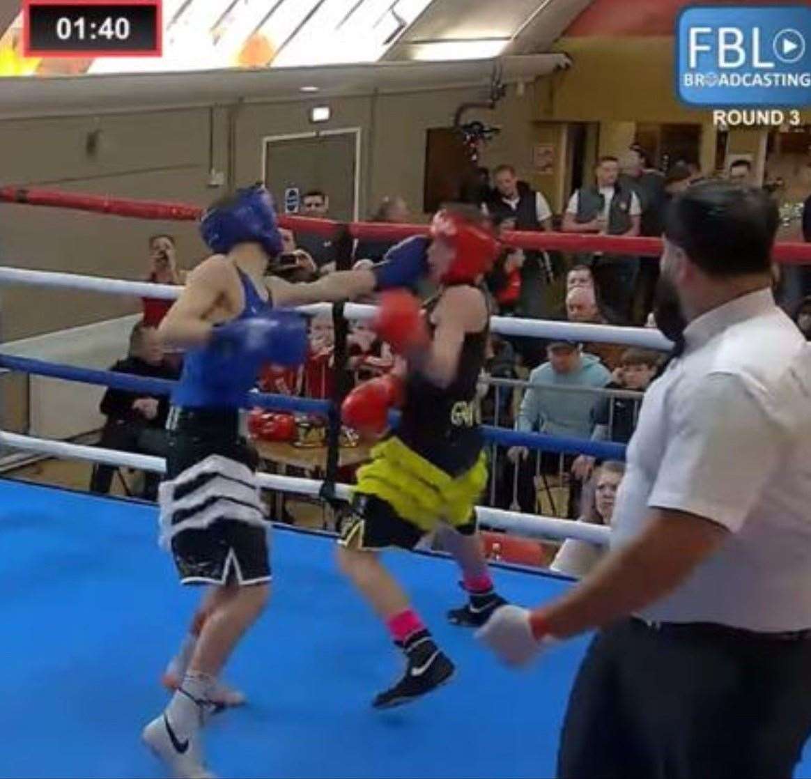 Rocky Golby is the Home Counties Junior Cadet Champion