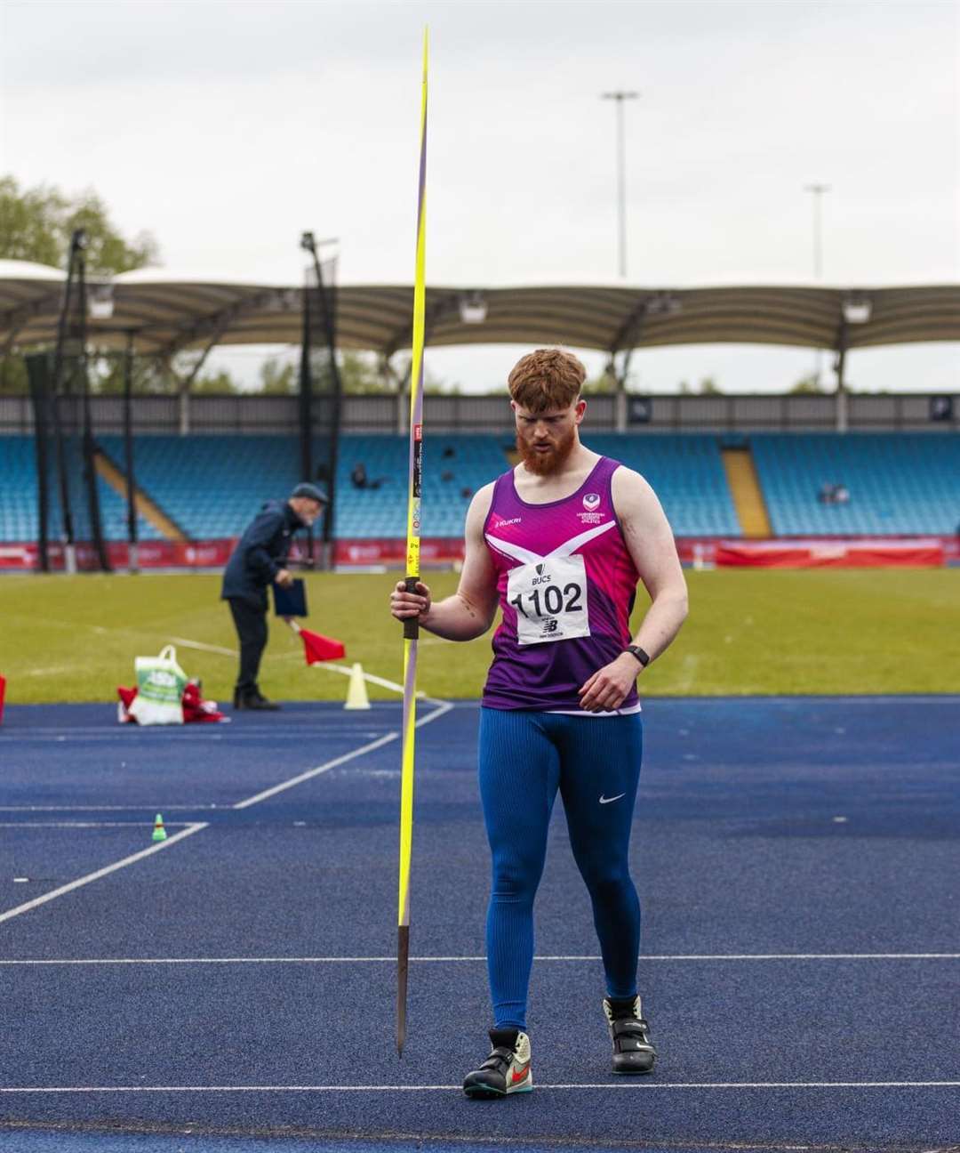 Ben East at the BUCS Outdoor Championships