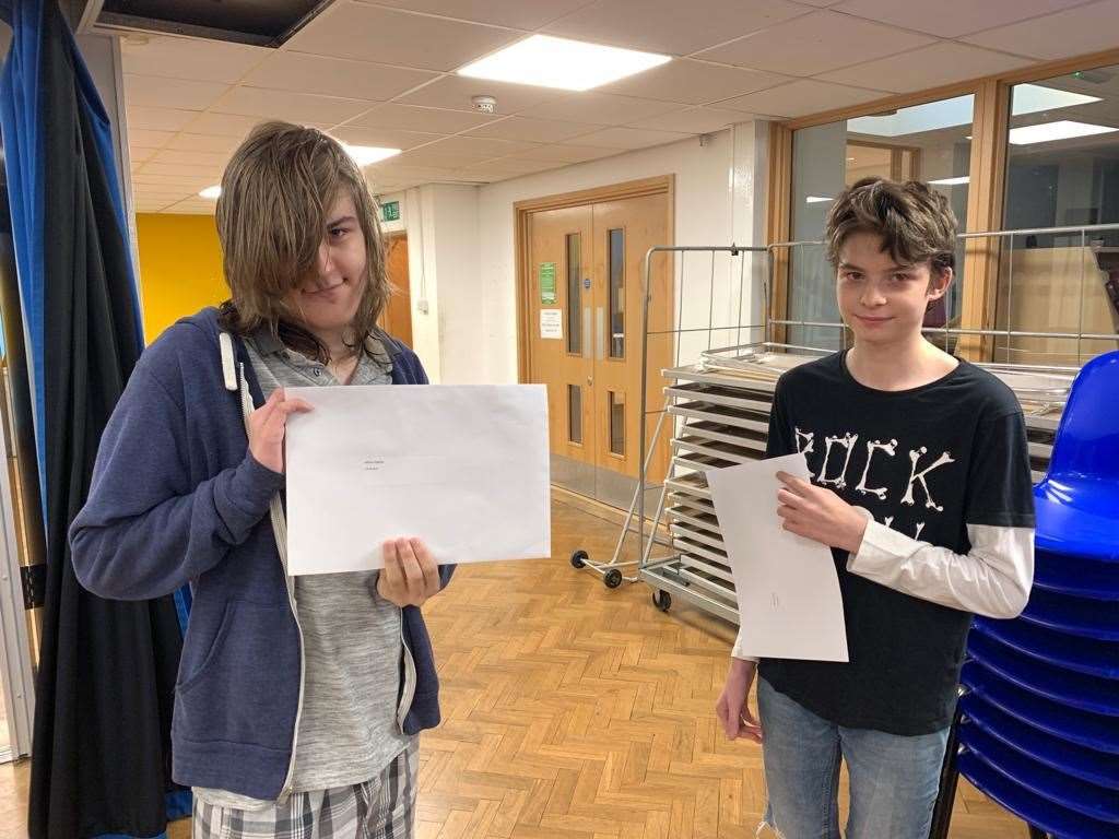 Aaron Smith and Mikey Hughes