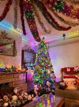 A very festive display, picture: Josh Kingham