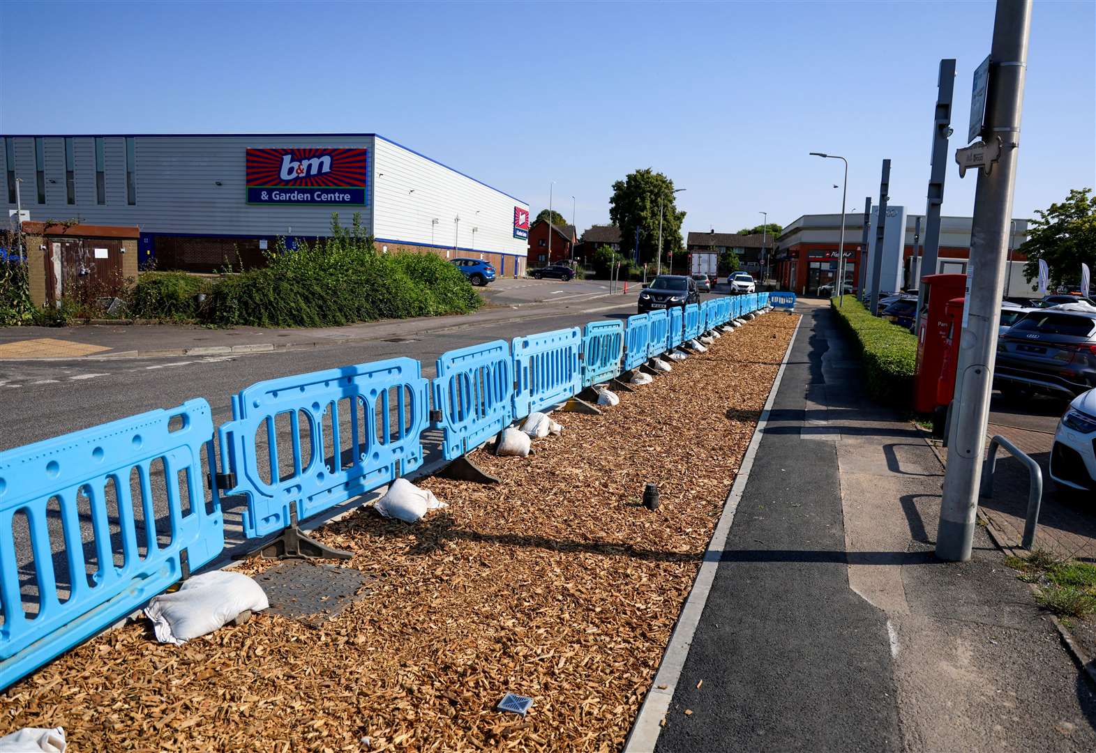 Faraday Road roadworks