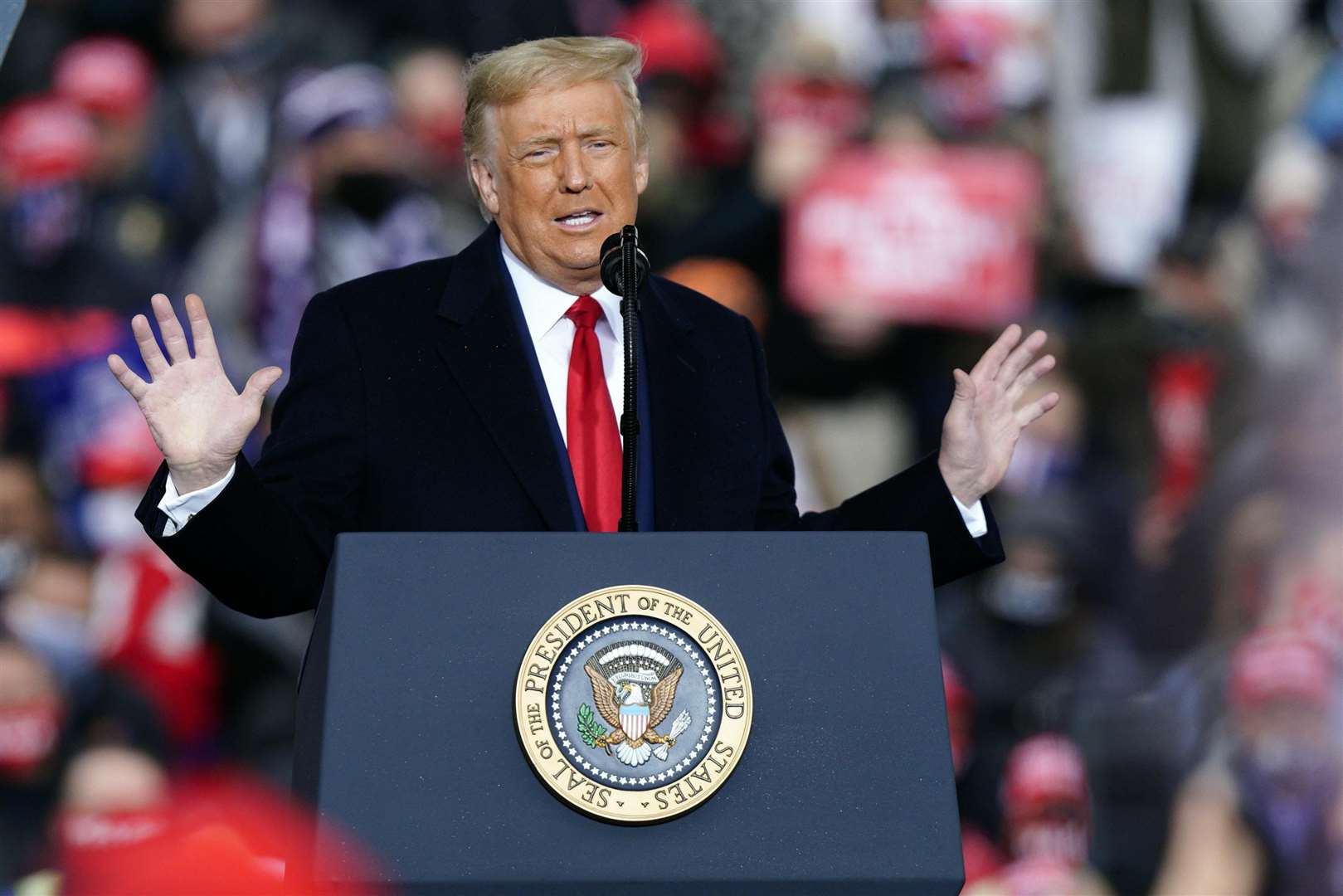 The name Donald was chosen once in 2022. Picture: Chris Szagola/PA.