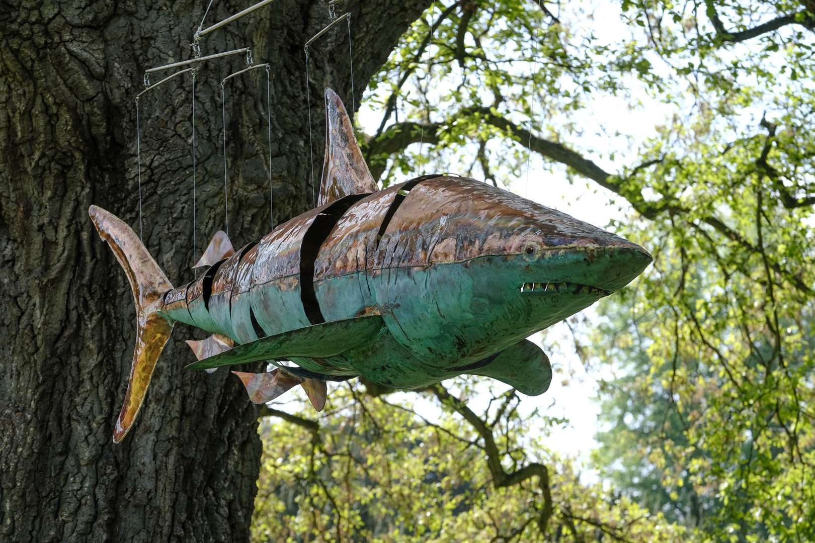 Shaw House - Altered States Open Air Sculpture Exhibition Ref: 22-0821 Picture by Phil Cannings