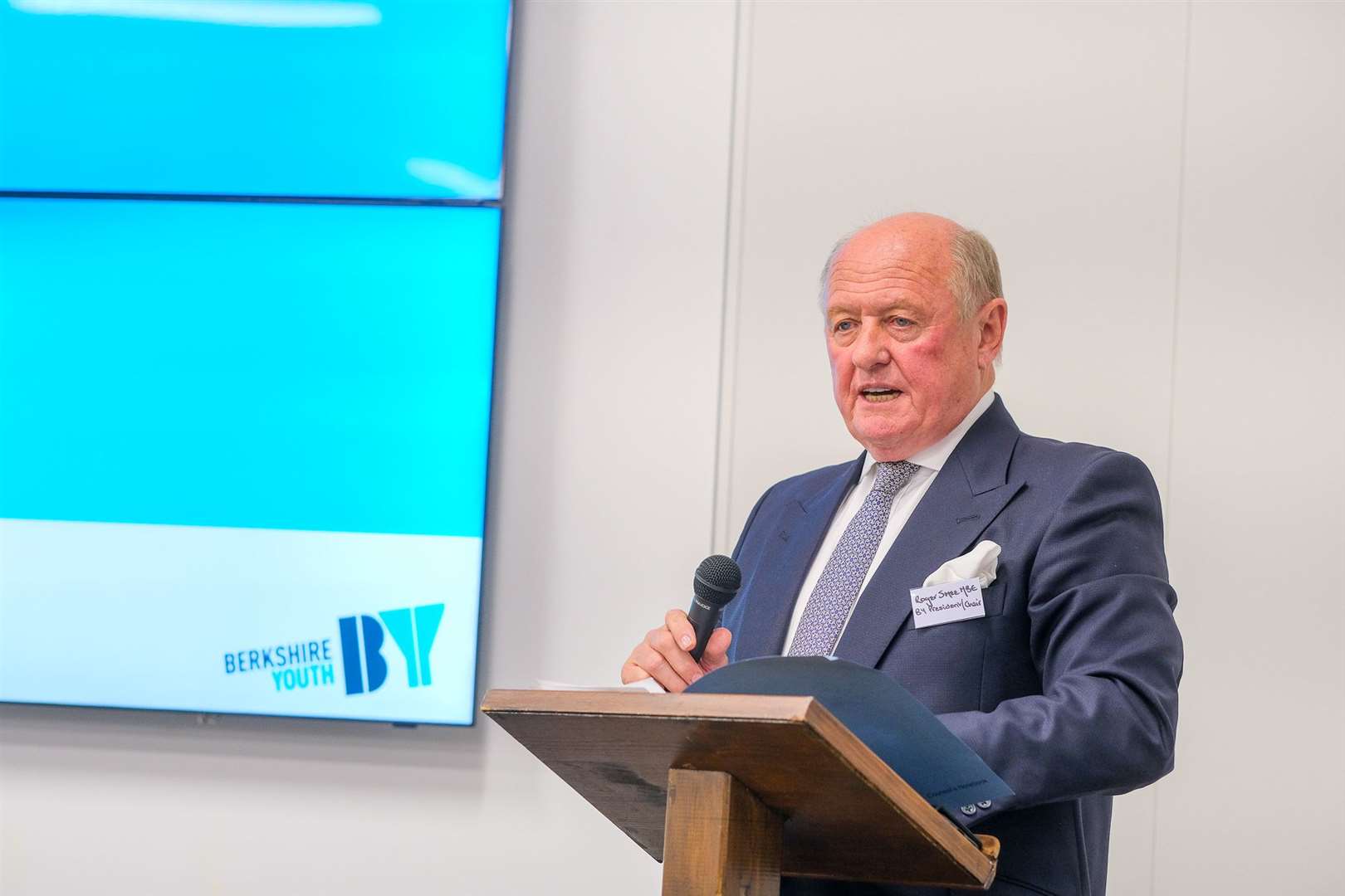 Berkshire Youth president Roger Smee