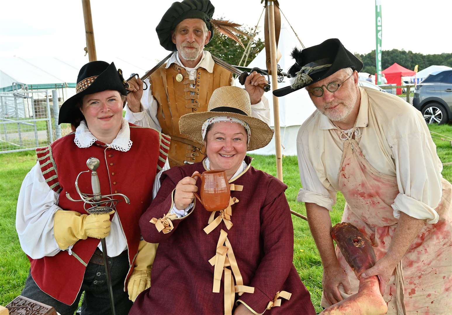 Berkshire Country Show .A Moment in Time (Living History Association).Ref: 38-0821. (51417095)