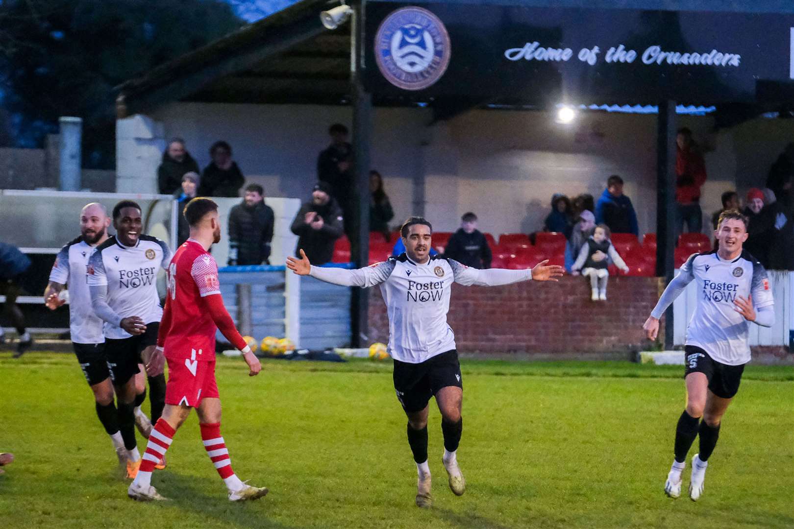The outstanding Fabio Lopes celebrates his 95th minute winner