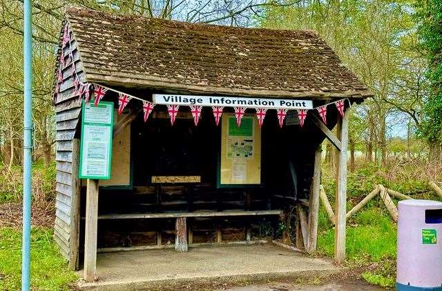 The shelter has been in a bad state of repair for years. Credit: Chris Moss