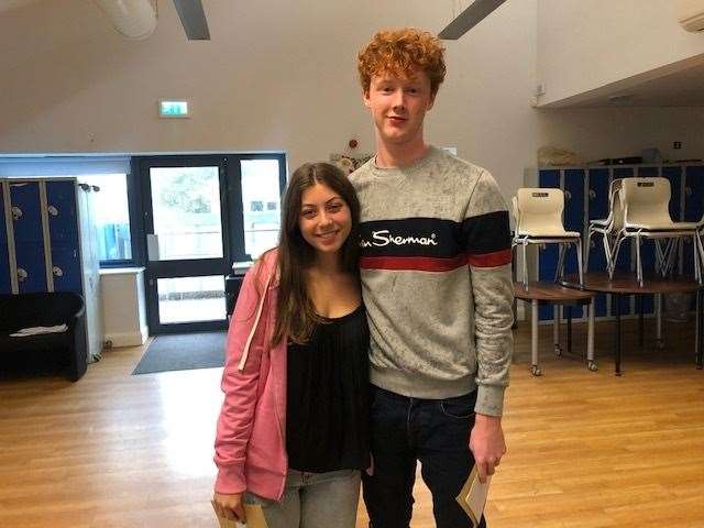 Results day at Theale Green