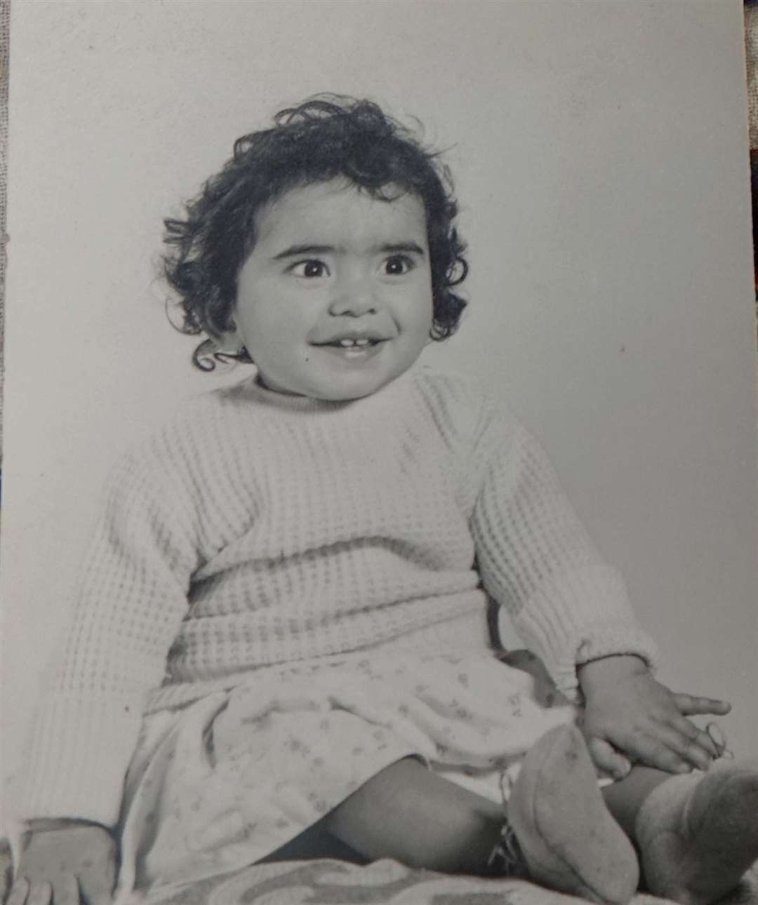 Lisa as a toddler