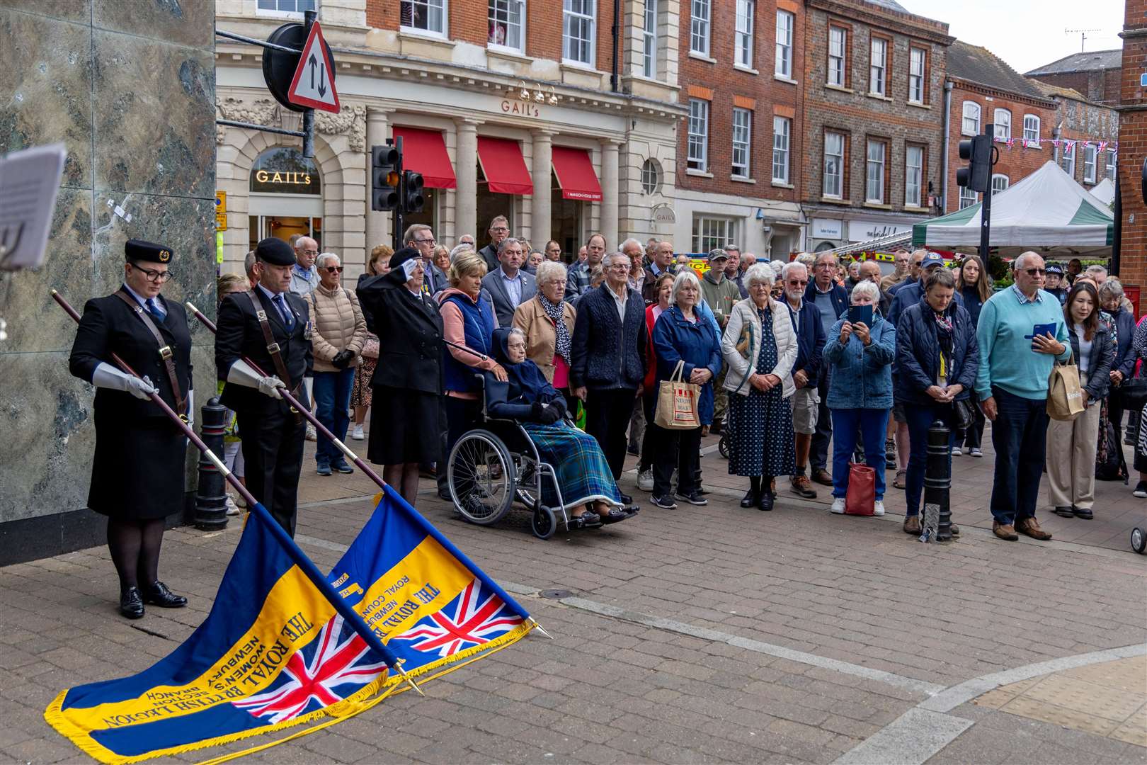 VE80 day in Newbury