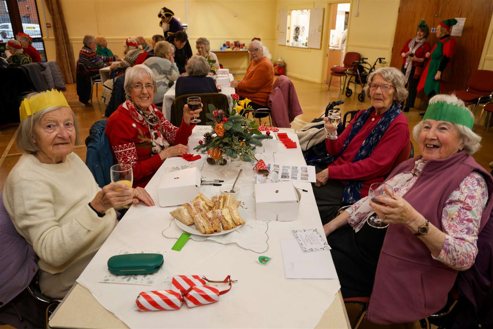 Newbury mayor’s Christmas tea party 2024