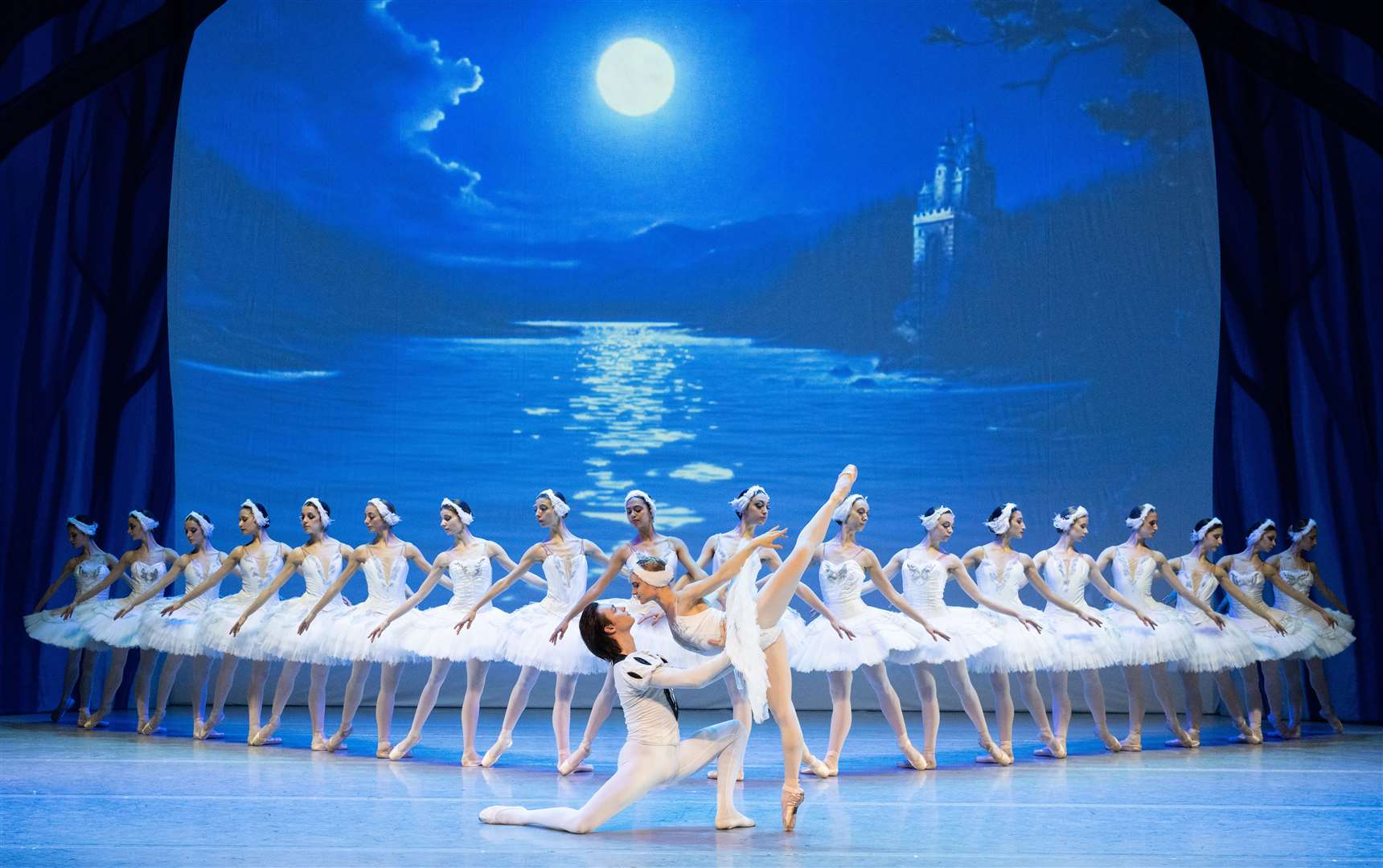 Varna International Ballet’s Swan Lake, photograph by Elliott Franks