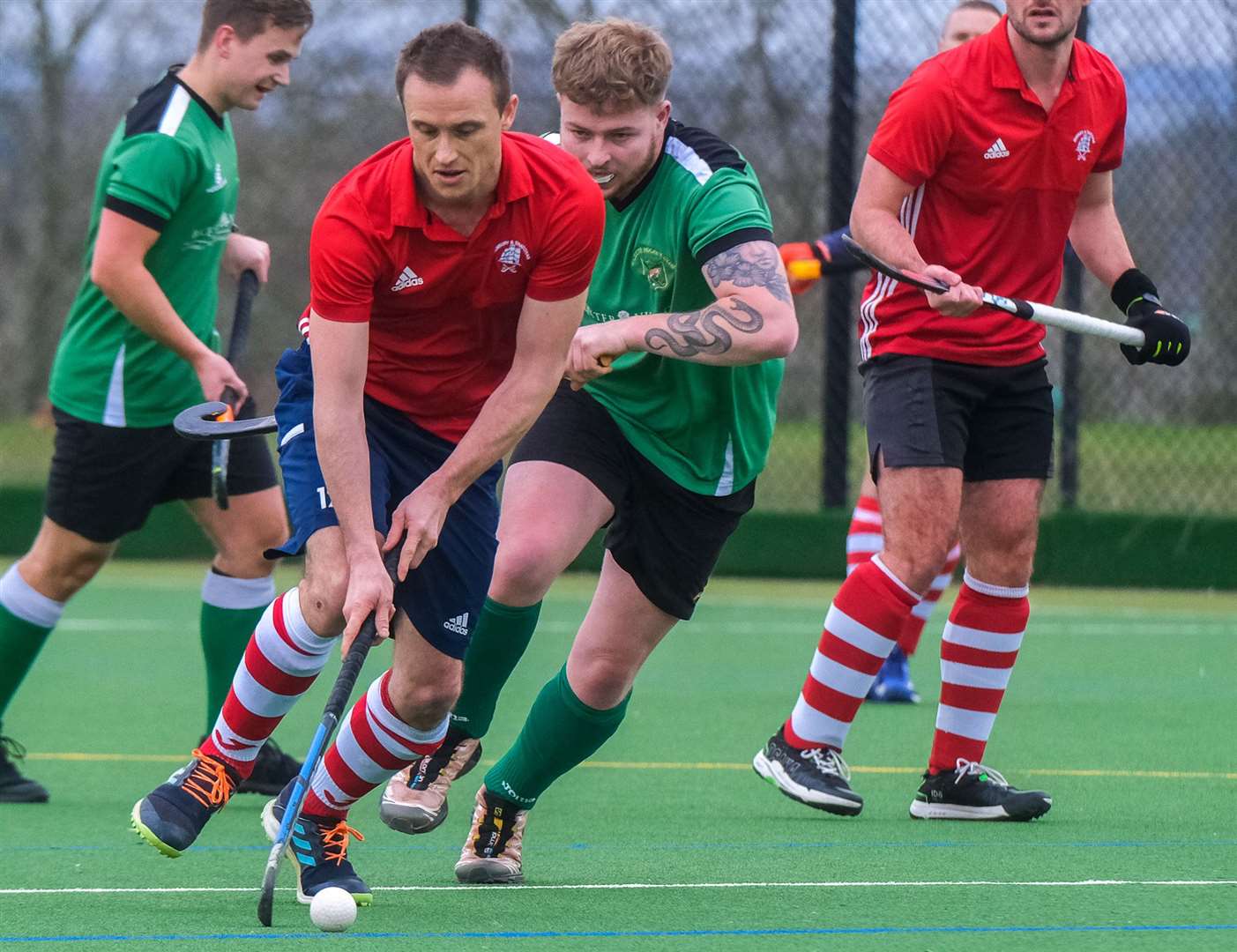 Newbury and Thatcham men's second team took on Bicester