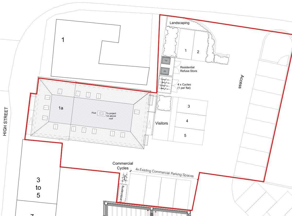 Plans for the approved conversion