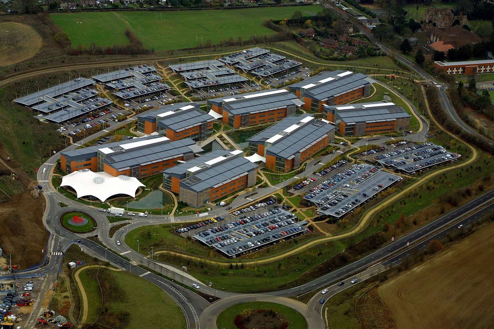 Vodafone’s headquarters in Newbury