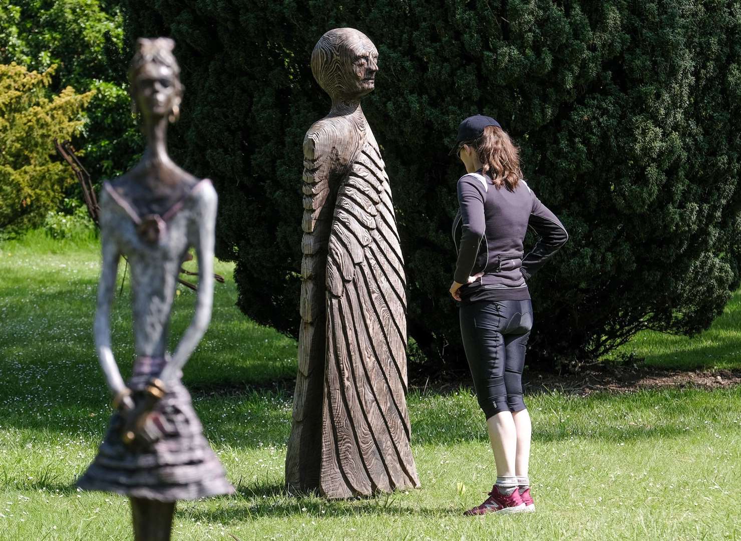 Shaw House - Altered States Open Air Sculpture Exhibition..Ref: 22-0821 Picture by Phil Cannings