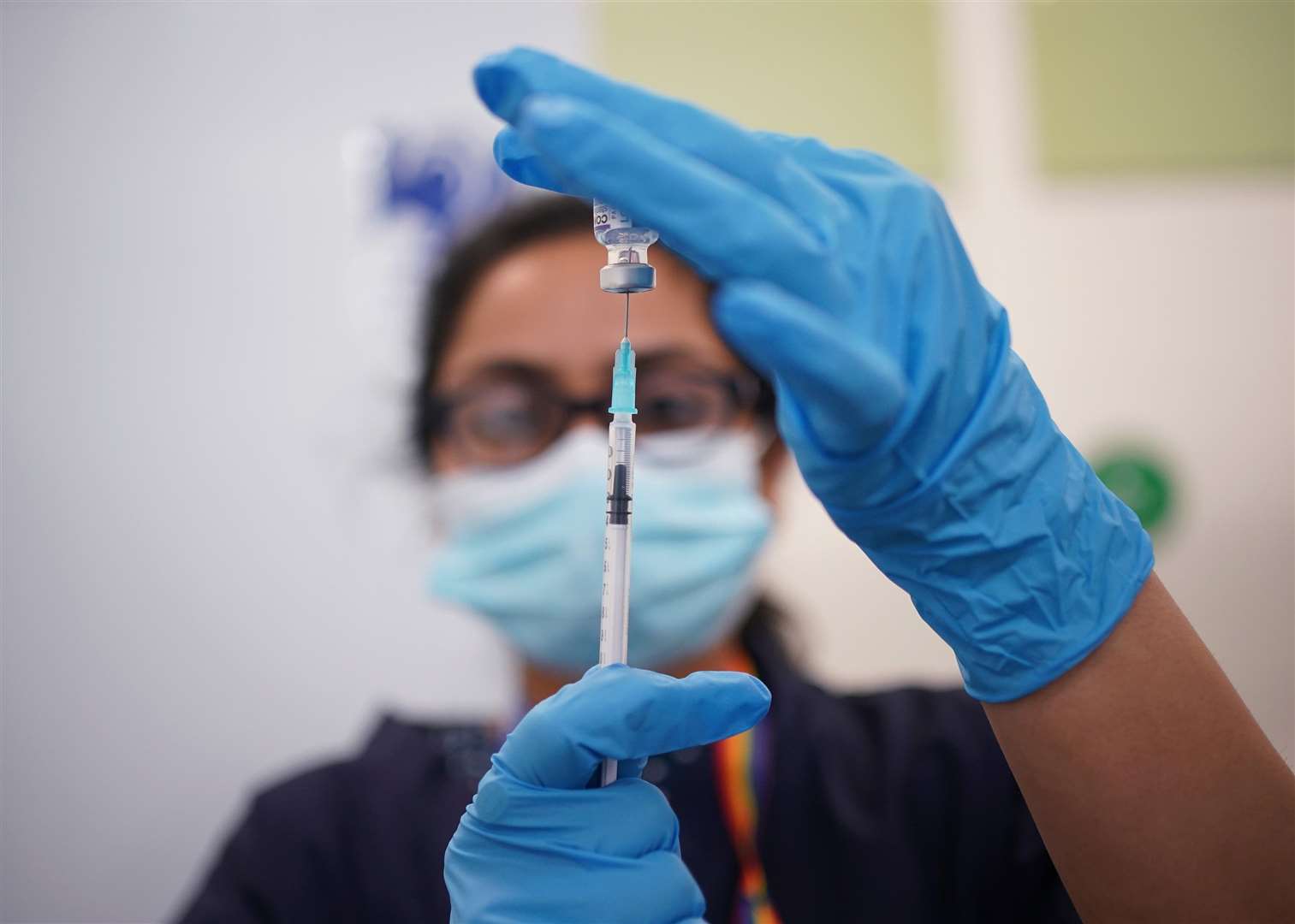 More than 30 million people are being asked to come forward for winter Covid19 and flu jabs amid fears of a 'twindemic'. Image: PA.