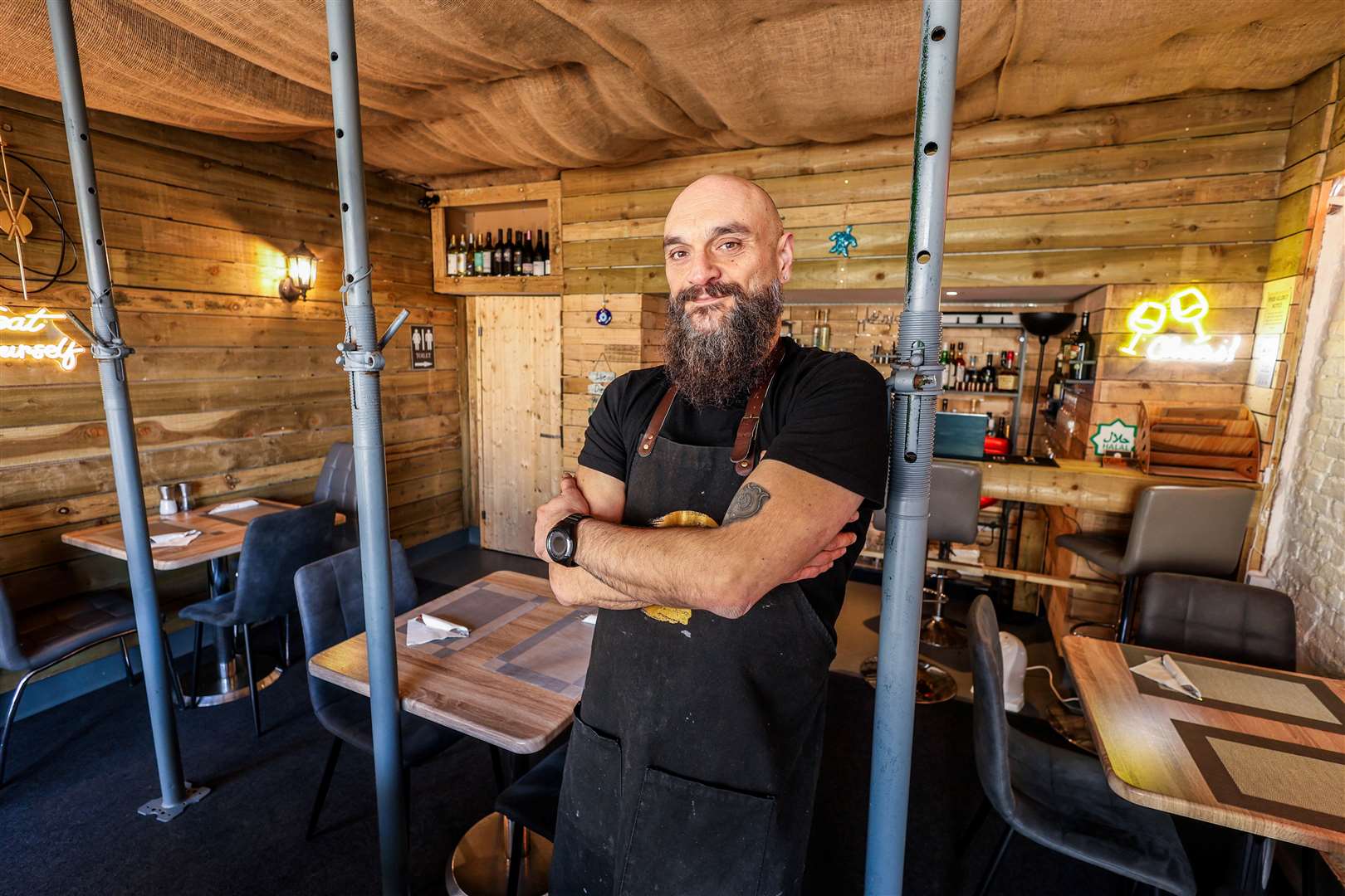 Tolga Sahin, owner and chef at Bite Express