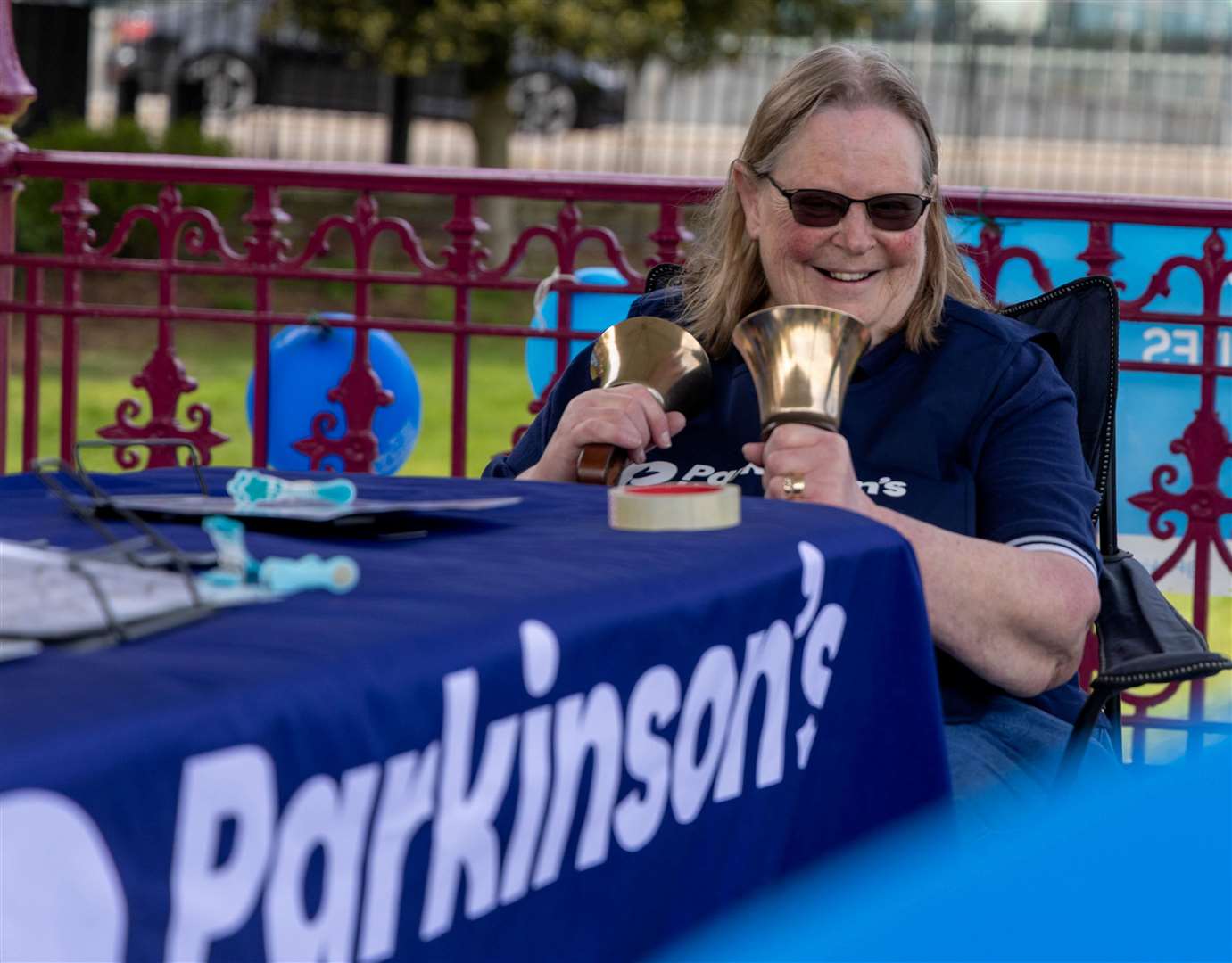 Parkinson charity walk at Victoria Park