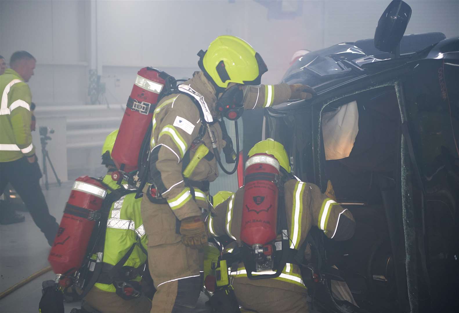These scenarios are crucial in preparing crews for handling EVs which require unique training to handle safely
