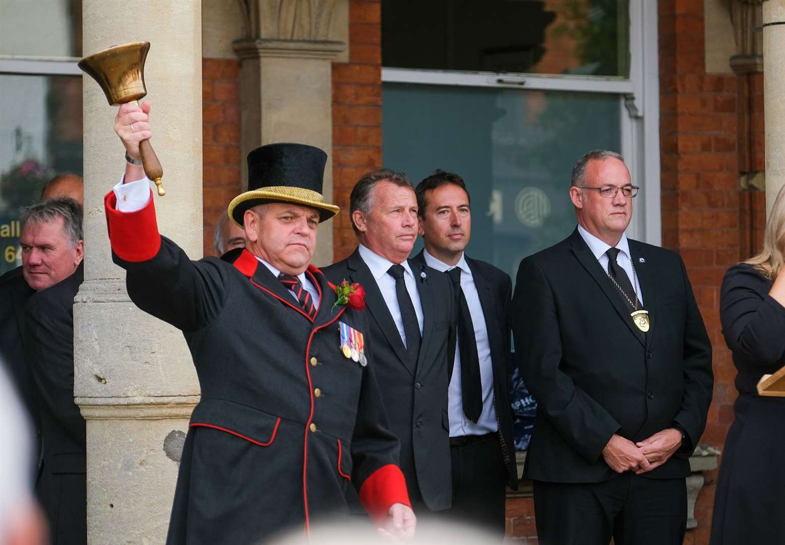 Hungerford proclamation. Bellman Julian Tubb .Picture by Phil Cannings. (59249188)