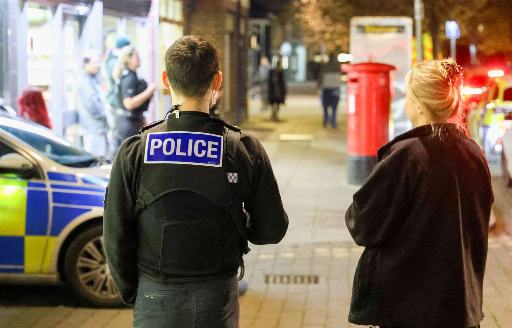 Major public order incident in Thatcham