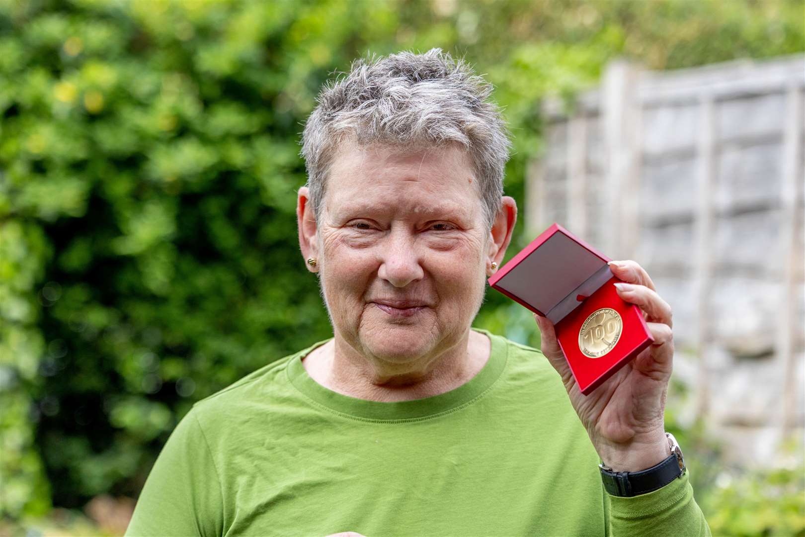 Blood donor Sybil Marsh