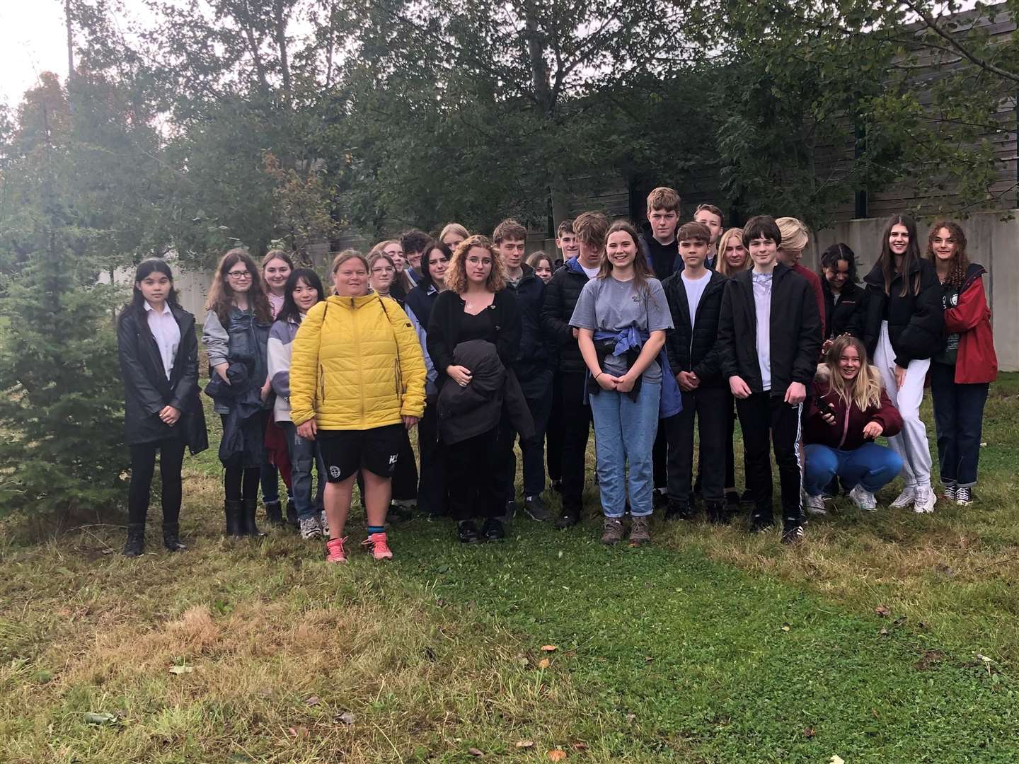 St Bart's staff and students took part in a 6km sponsored walk during a health and wellbeing day
