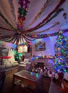 A warm Christmas glow, picture: Josh Kingham