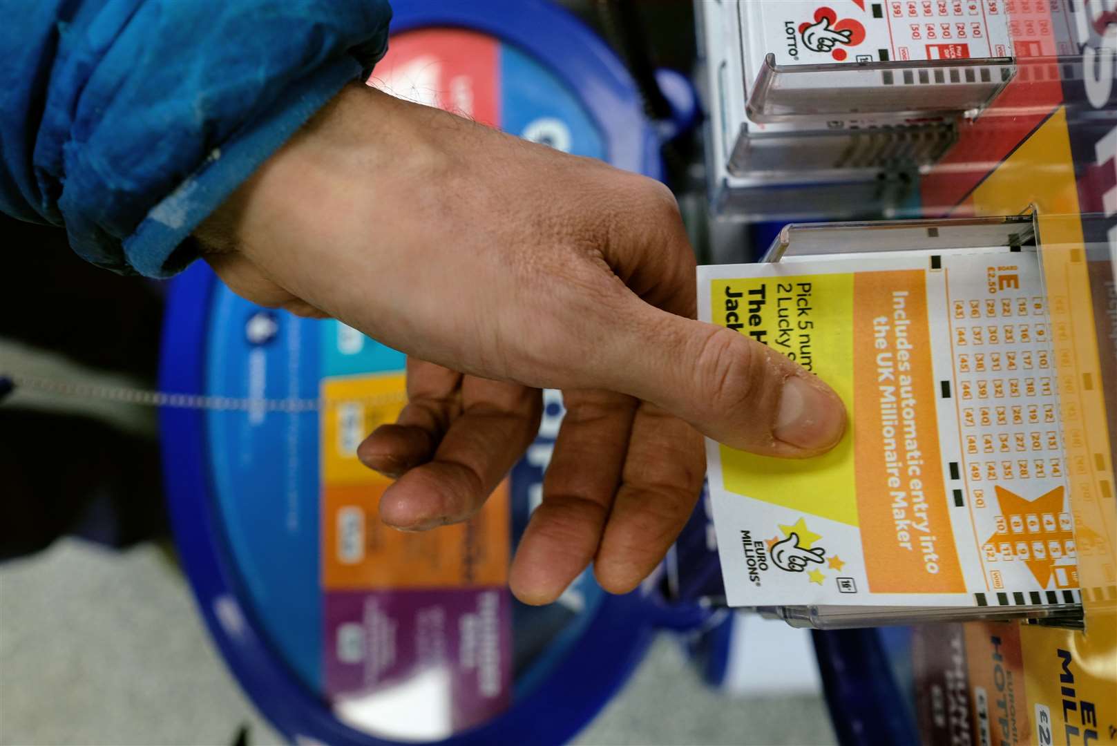 Tonight's Euromillions roll over could see one lucky winner win £184m
