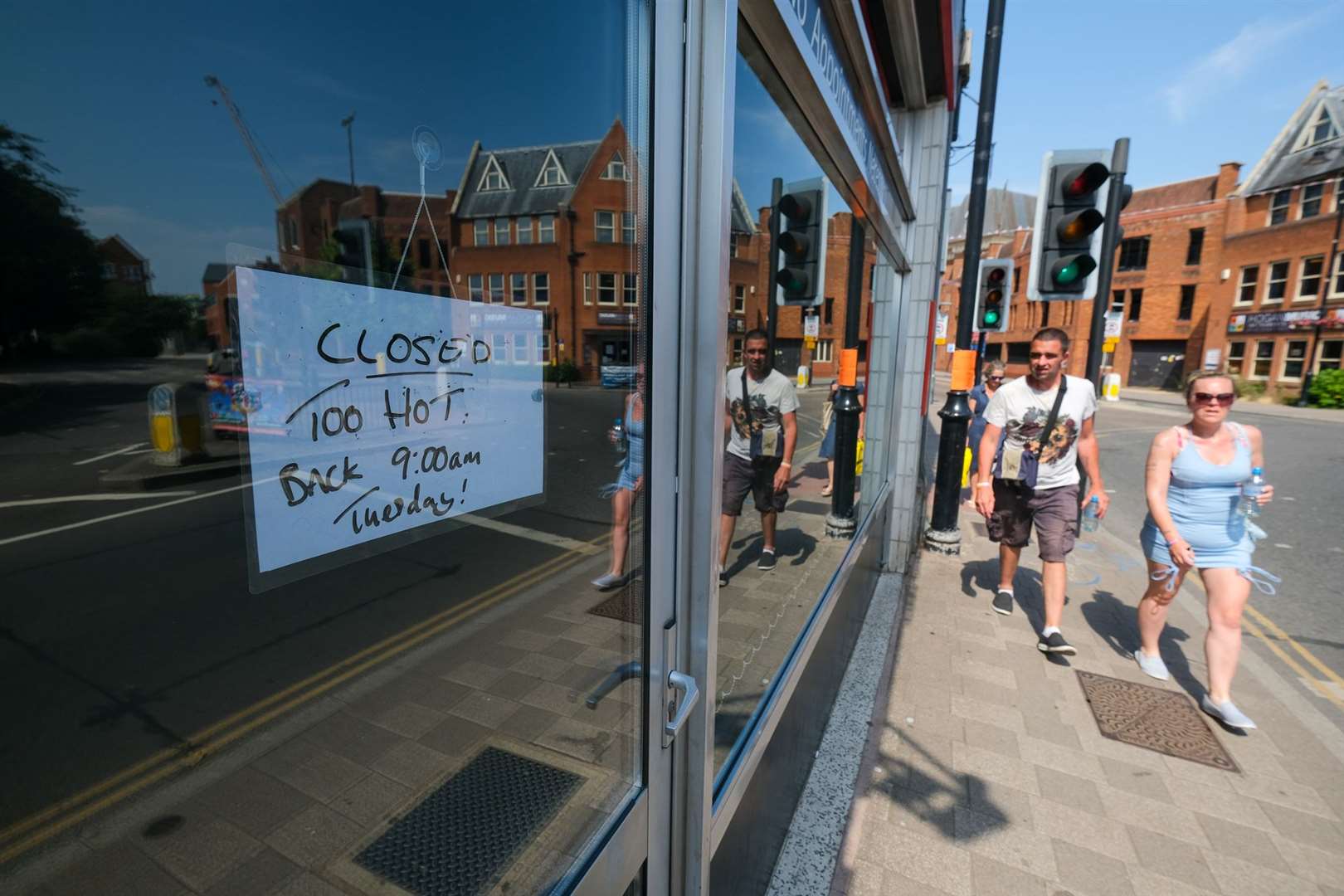 It's too hot for Tidy Salon in Bartholomew Street