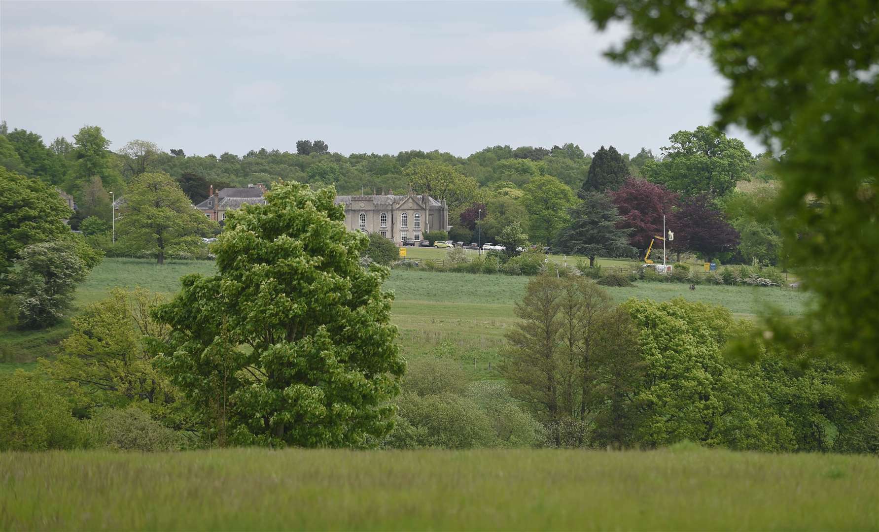 Land at Sandleford that would be used for the new development