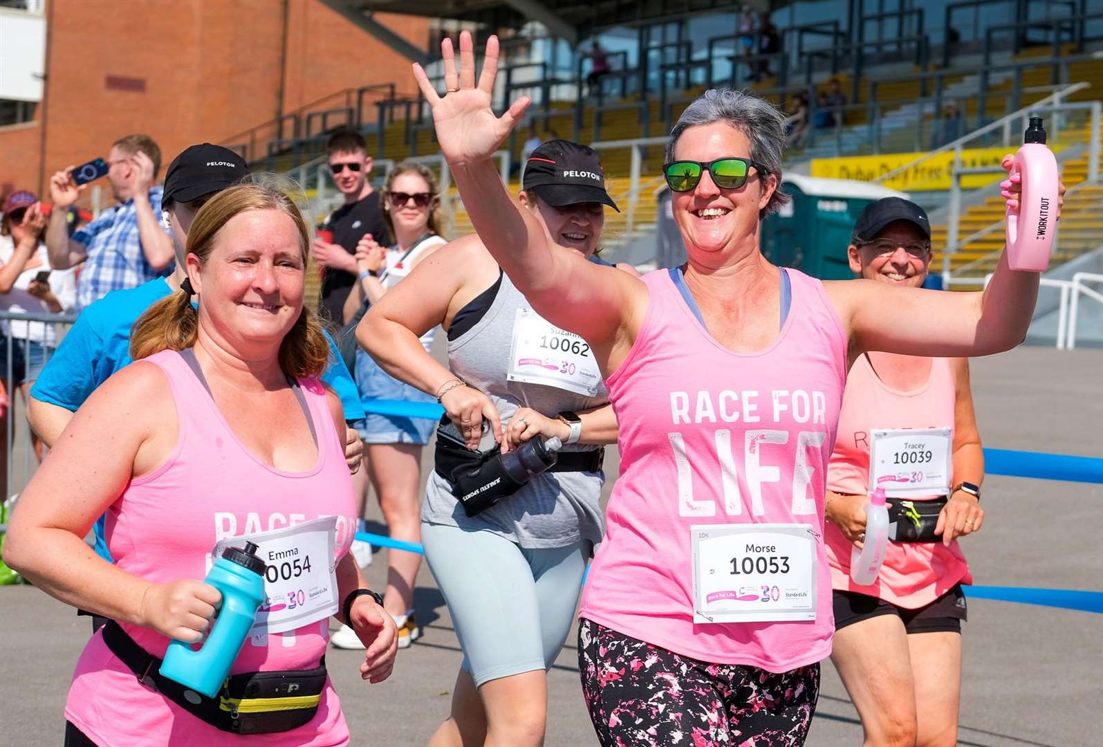 Start of the 10k at Newbury Race for Life