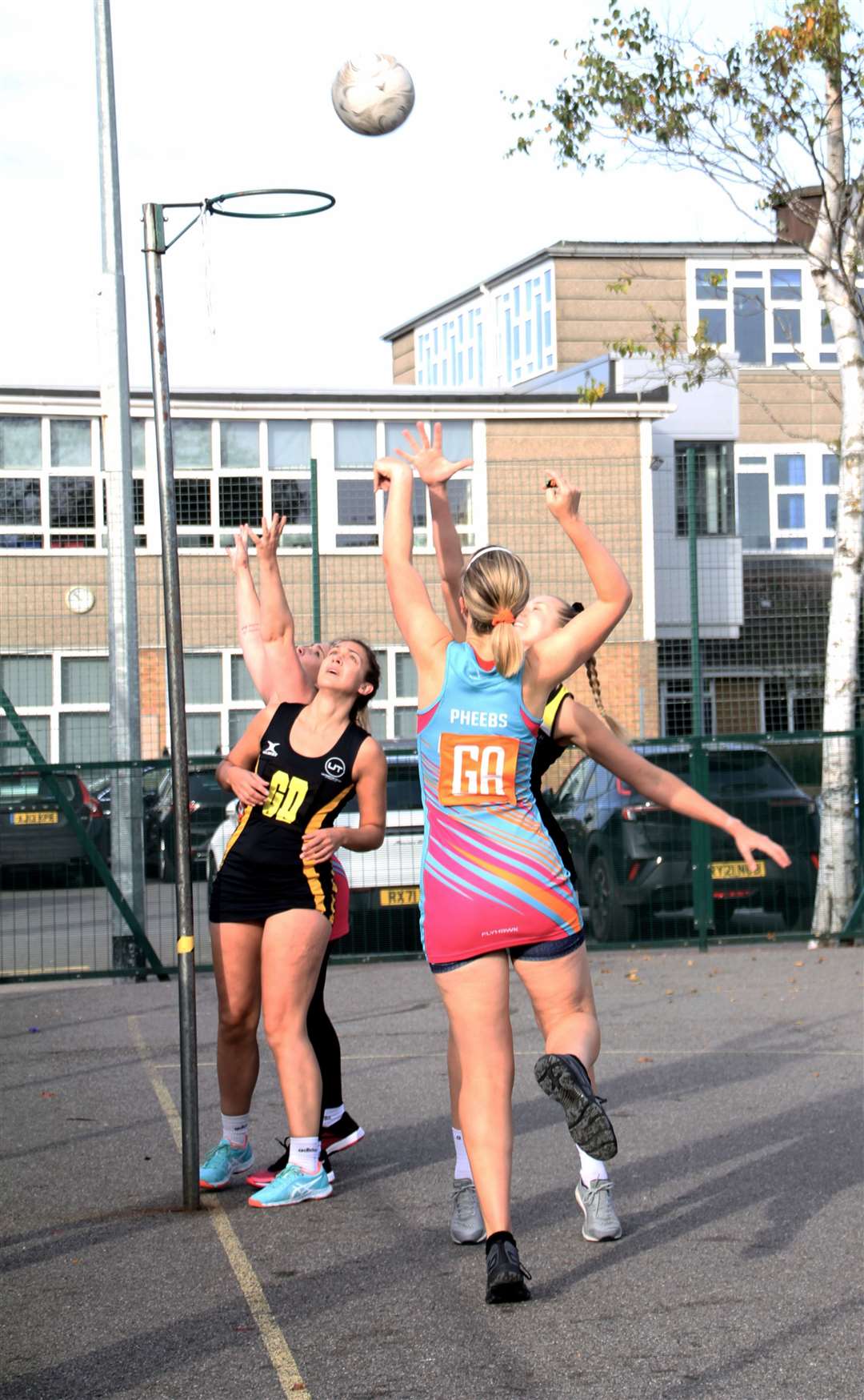 Action from this week’s round of netball fixtures. Pictures by Hollie Morley