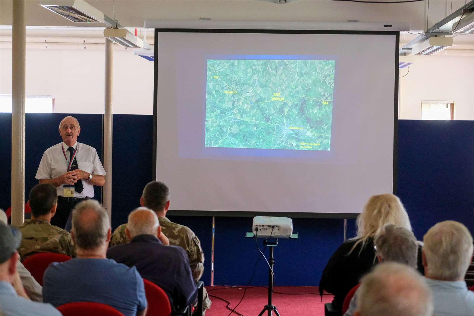 Alan Bovingdon-Cox speaks about the history of RAF Welford