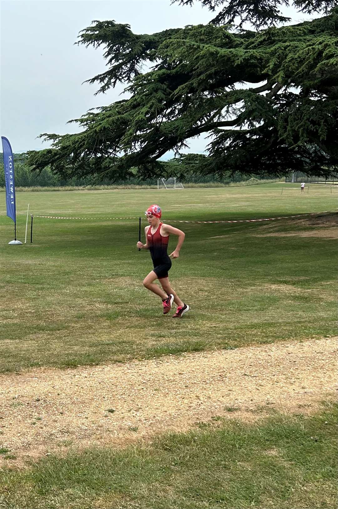 Penelope Lyth in action