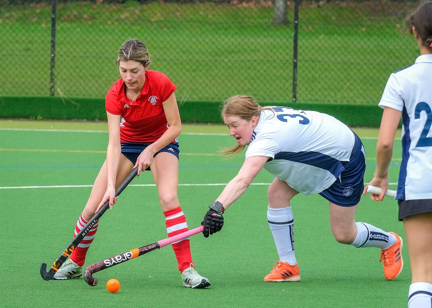 The ladies second team take on Maidenhead 3rd. Pictures by Phil Cannings
