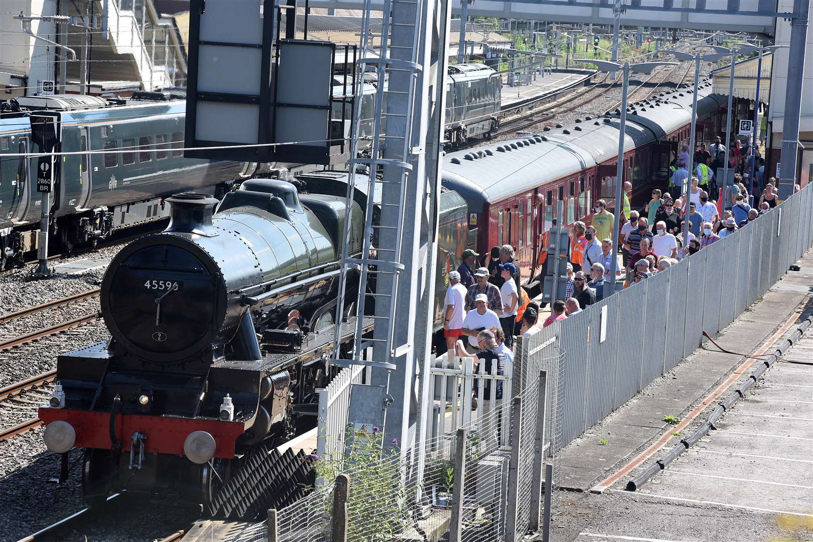 Getting up close to the 45596 Bahamas