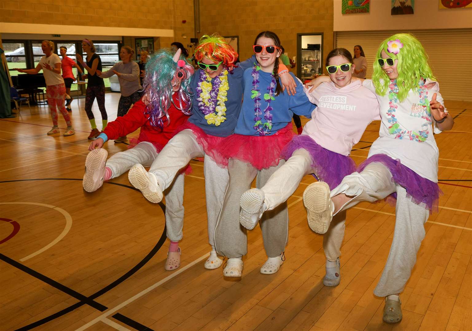 Thorngrove School’s annual charity aerobathon on Friday, February 14